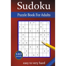 (英文圖書) Puzzle Book For Adults: sudoku puzzle for adultes 平裝版, Independently Published, 英文