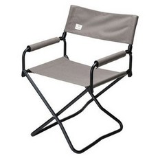 snow peak 雪諾必克 寬版折疊椅, 1個, 灰色