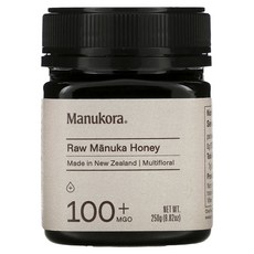Manukora MGO 100+多花麥蘆卡蜂蜜, 250g, 1個, 250g