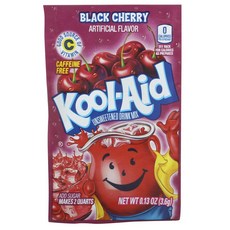Kool-Aid 黑櫻桃風味沖泡飲, 1個, 3.6克