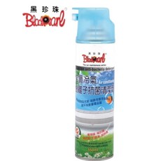 黑珍珠 空調冷氣銀離子抗菌清潔劑550ML 抗菌噴霧 除臭噴霧 冷氣除臭劑 冷氣清潔劑 台灣出貨, 550ml