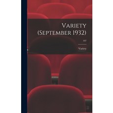 (英文圖書) Variety (September 1932); 107 精裝版, Hassell Street Press, 英文