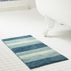 RT designer's collection ombre微纖維低音啞光墊浴室腳手架, 1個, 水族