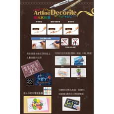 日本 Shachihata 攜帶式螢光4色入水板筆, EDF-F/4PSH1(1.0mm)