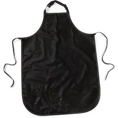 TOP PERFORMANCE 亮面寵物美容圍裙, 黑色的