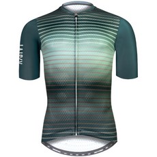 BAISKY百士奇 夏季自行車公路車衣男款空力短車衣 律光II 螢光綠