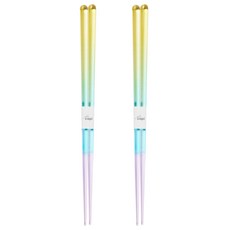 Ishida Plus Copi漸層色筷子, 2個, 筷子, 熱帶黃