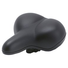 成人用超軟自行車坐墊, 1個, 黑色