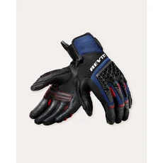 REV'IT 夏季透氣手套 FGS173 機車手套 夏季透氣 騎士手套 防摔手套, 黑藍