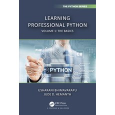 (英文圖書) Learning Professional Python: Volume 1: The Basics 平裝版, CRC Press, 英文