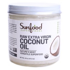 Sunfood 特級初榨椰子油, 1個, 473.2ml