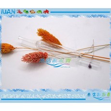 LUANFISHOP 外置玻璃直管計泡器 12.5cm (CO2用), 1個