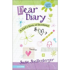 (英文圖書)Dear Diary: A Girl's Book of Devotions 平裝版, Zonderkidz, 英文