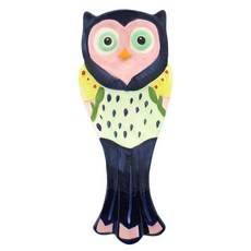 BOSTON WAREHOUSE Artisie 貓頭鷹勺子架, 1個, 混色