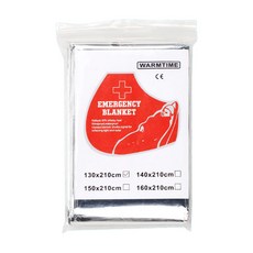 緊急救生保溫毯, 銀色, 1個