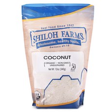 SHILOH FARMS 椰子粉, 340g, 1包