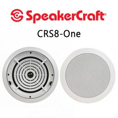 SpeakerCraft CRS8-One 圓形崁頂喇叭 1對2支 嵌入式喇叭 音響