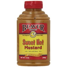 BEAVER BRAND 甜辣芥末, 1個, 368克
