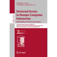 (英文圖書) Universal Access in Human-Computer Interaction. Multimodality and Assistive Environments: 13t... 平裝版, Springer, 英文