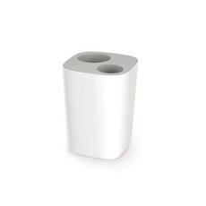 Joseph Joseph 分類垃圾桶 8L, 1個, 灰+白