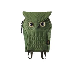 Morn Creation 貓頭鷹腰包 OW-304 黑色/紫色/灰色 台灣直送 正版原廠保固, 綠色腰包