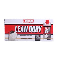 LEAN BODY Labrada Nutrition 高蛋白即飲奶昔口味 無麩質 無糖, 餅乾和奶油, 1個