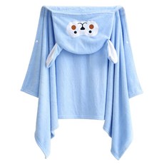 Life GONGyOU 兒童超細纖維浴袍 連帽浴巾 140 x 65 cm