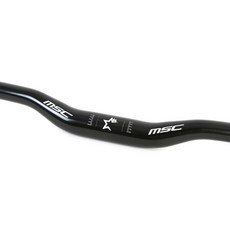 MSC MANUAL DOBLE 7050 T6 770MM 31.8把手 鋁合金材質 操控性佳 人體工學設計, 黑色, 1個