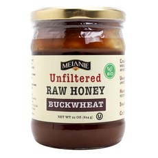 MELANIE 未過濾蕎麥蜂蜜, 624g, 1罐