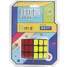 炫指舞 冠龍三階魔術方塊 永駿YJ9601 比賽級魔方 3x3 -鑫, 一個