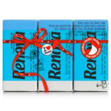 Renova 抽取式手帕紙巾, 1包, 6包