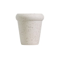 Green Mist 冰淇淋創意陶瓷花盆 簡約桌面收納擺飾, 墨點