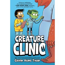 (英文圖書)Creature Clinic 精裝版, First Second, 英文