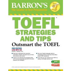 (英文圖書) TOEFL Strategies and Tips with MP3 CDs: Outsmart the TOEFL IBT [With MP3 CD] 平裝版, Barrons Educational Services, 英文