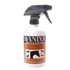 BANIXX 馬寵物細菌和真菌感染護理噴劑畜副473ml, 1個