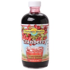 Dynamic Health Laboratories 無糖蔓越莓汁, 1個, 237ml