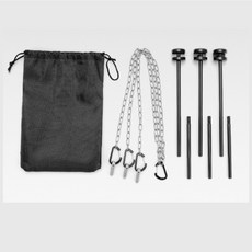 NOMAD 戶外鋁合金烤盤吊鍋三角支架 組合款, 詳見包裝, 詳見包裝, 戶外鋁合金烤盤吊鍋三角支架-組合款