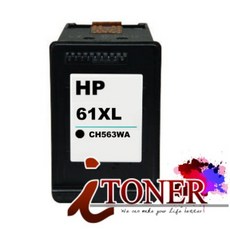 HP 墨水匣 CH563WA 環保高容量, 詳見包裝, 詳見包裝, 61XL黑色