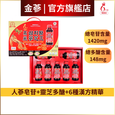 金蔘 6年根高麗蔘芝王, 100ml, 1盒