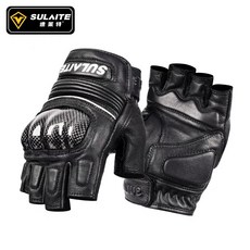 速萊特 SLT 半指防水護腕手套, 黑色