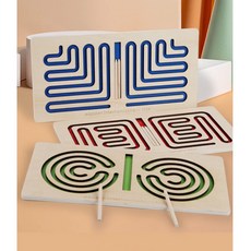 腦力激發左右腦木製運筆練習板, 詳見包裝