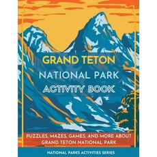 (英文圖書)Grand Teton National Park Activity Book: Puzzles Mazes Games and More about G... 平裝版, Little Bison Press, 英文