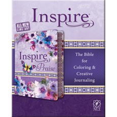 (英文圖書) Inspire Praise Bible NLT Feminine Deluxe Imitation Leather, Tyndale House Publishers, 英文, 仿皮