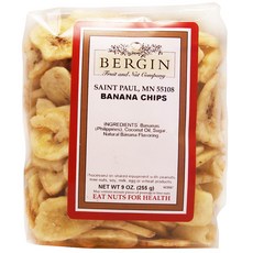 BERGIN Fruit and Nut Company 香蕉脆片, 1包, 255g