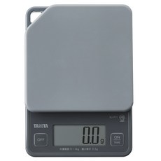 TANITA 塔尼達 簡約系列電子料理秤, KJ-P11, 深灰色, 1kg