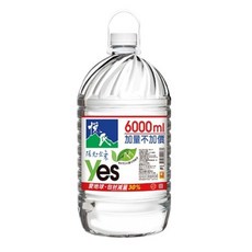 悅氏礦泉水6000ml，家庭號大容量，天然純淨，愛地球包材減量, 2個, 6L
