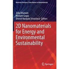 (英文圖書) 2D Nanomaterials for Energy and Environmental Sustainability 精裝版, Springer, 英文