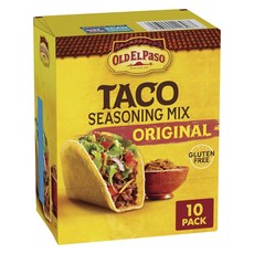 Old El Paso Taco原味調理粉混合包 10入, 1盒, 283.4g