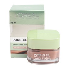 L'OREAL PARIS 巴黎萊雅 去角質清潔泥膜, 1罐, 1罐