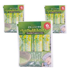 BotchanCoffee 抹茶卡布奇諾沖泡包, 12g, 15個, 5件